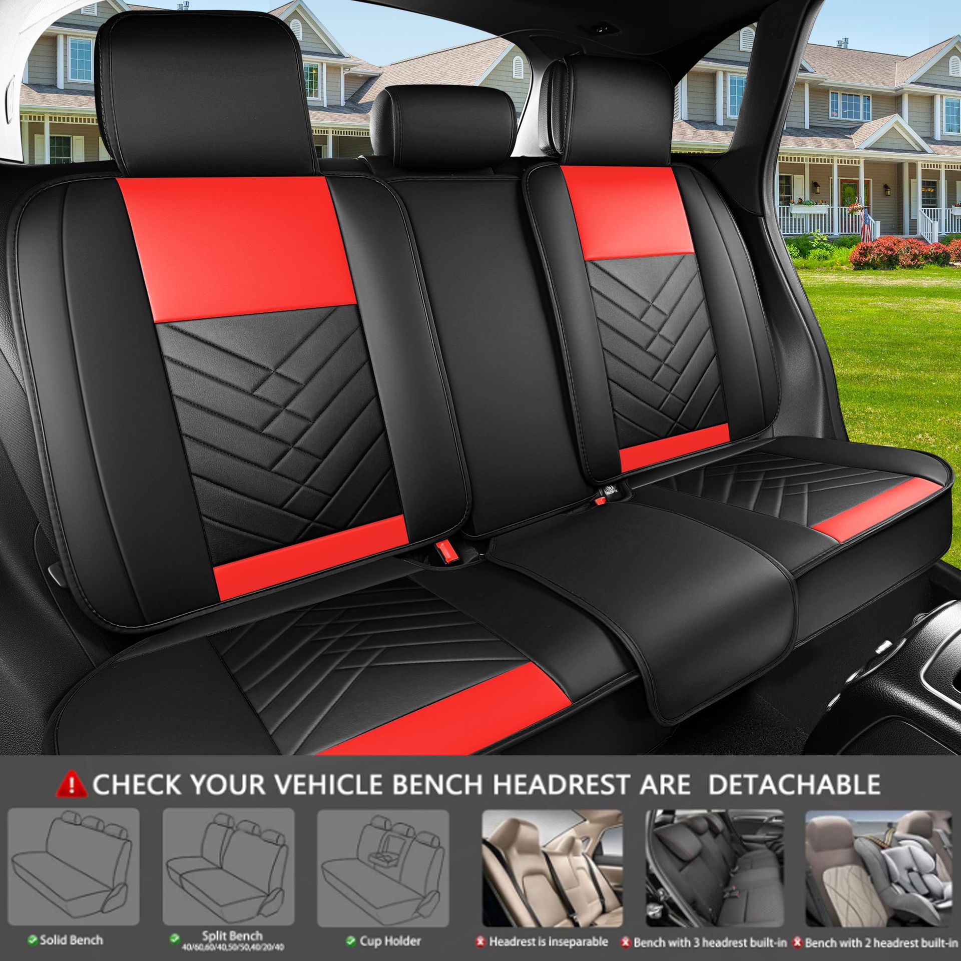Cross-Border Foreign Trade Car Seat Cushions, Universal for All Seasons, Five-Seater Single Seat Cushion, Full Leather Surround, Factory Wholesale and Dropshipping