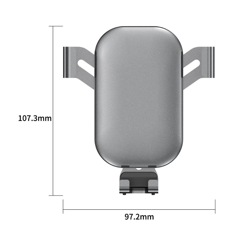 J29 soporte para teléfono móvil para automóvil soporte de navegación por gravedad salida de aire soporte totalmente metálico panel de soporte para automóvil