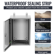 耐腐蚀304不锈钢电气箱防水户室内基业箱不锈钢配电箱弱电箱