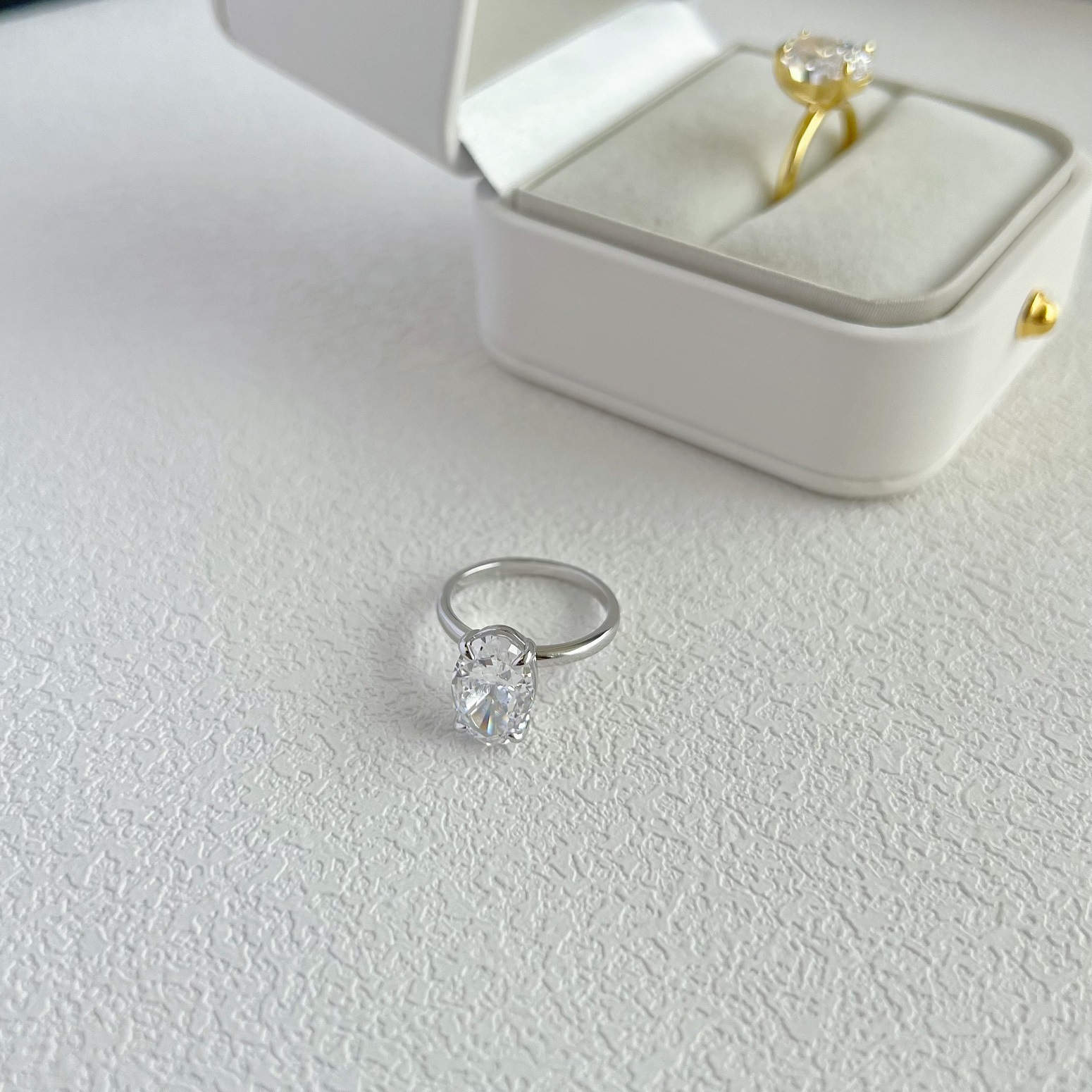 6g Weight Zircon Inlay Material Rings Classification 5, 9 Ring Size 1 Piece Quantity Holiday, Daily Occasion 925 Sterling Silver Material Geometric, Heart Shape Pattern Women's Gender Plating, Inlay Design Elegant Style 925 Sterling Silver Zircon Geometric Heart Shape Rings 15