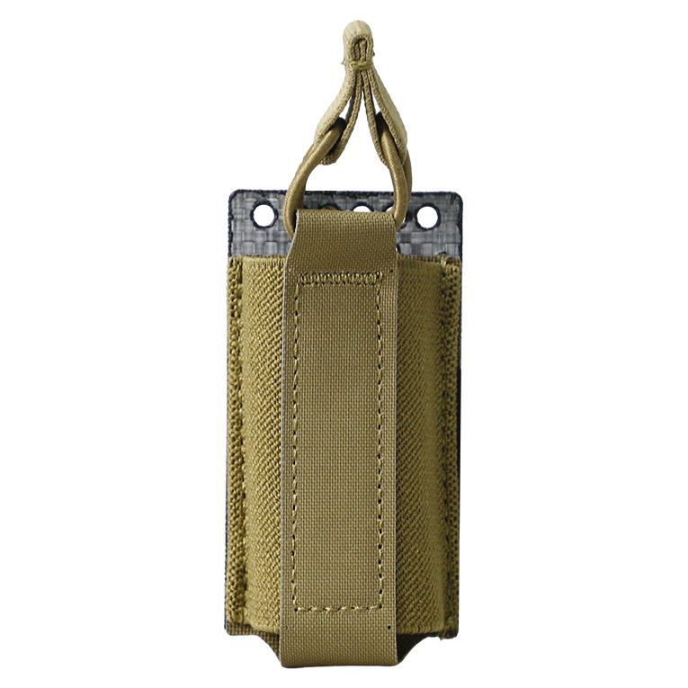 SOETAC-Genuino Tegris 9MM bolsas de cartucho de bala unilateral MOLLE camuflado paquete de accesorios de herramientas