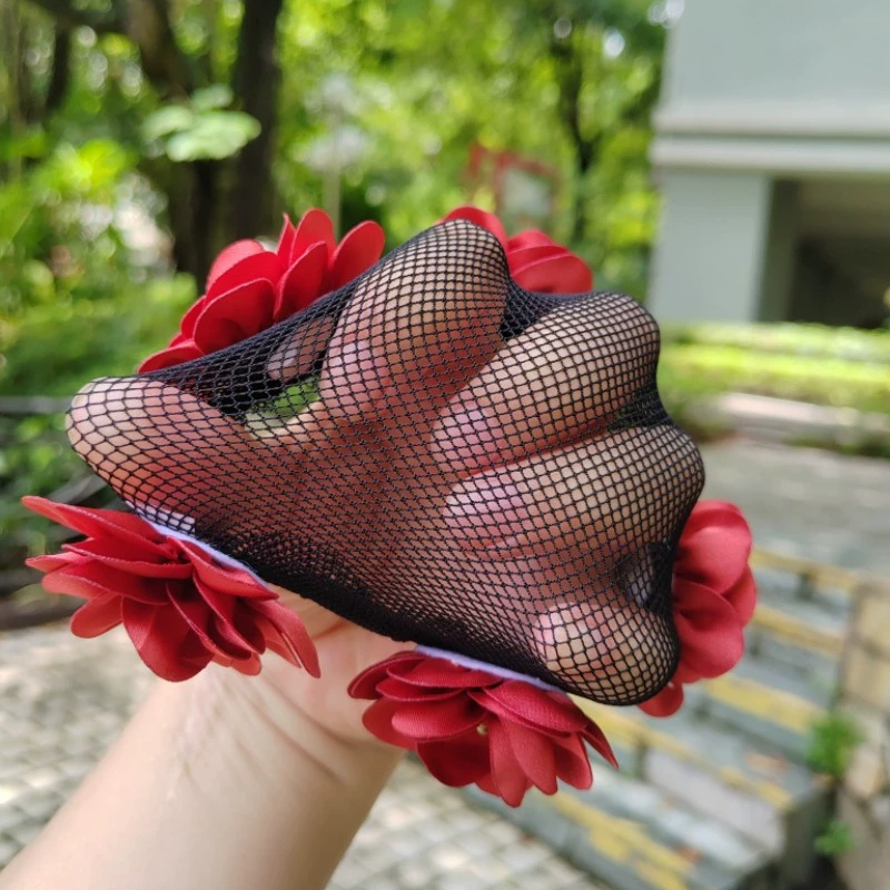 Горный чай, сетка для волос, заколка, аксессуар для матери, шнурок