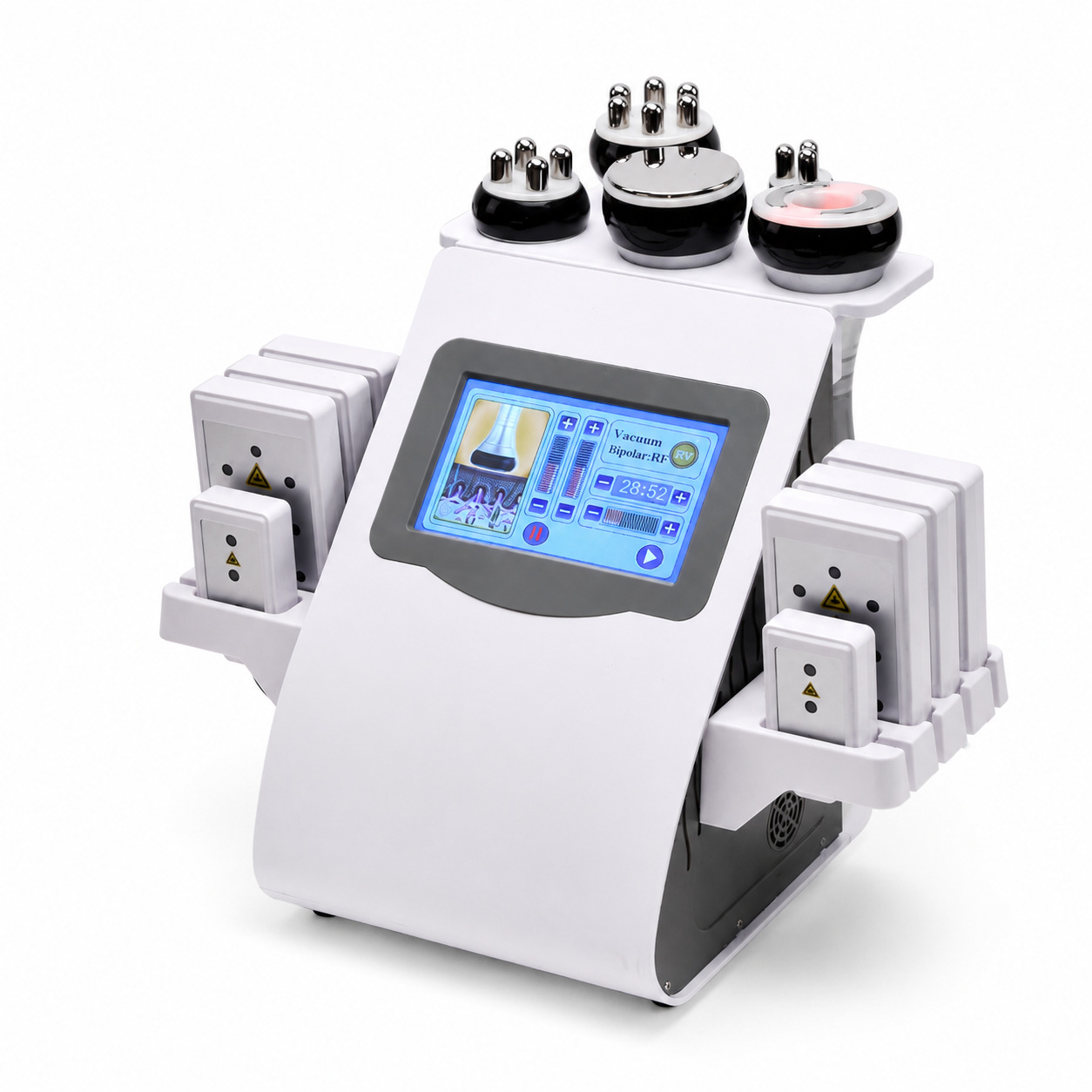 Equipo de Belleza Adelgazante Multifuncional 6 en 1 con Ultrasonido para Cuidado Corporal