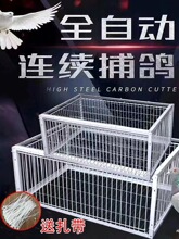 户外捕鸽神器鸽子笼全自动天落笼子自动只进不出撞门四面埋伏收鸽