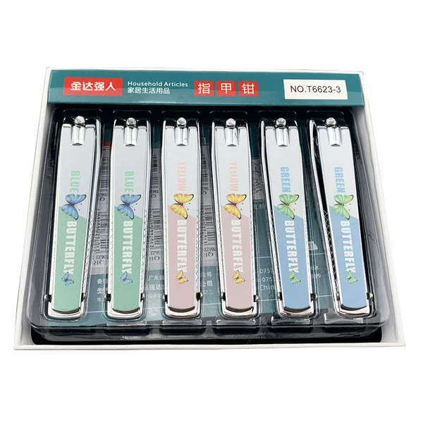 T6623-3 strong man extra large nail clippers nail clippers flat nail clippers nail tools wholesale with file