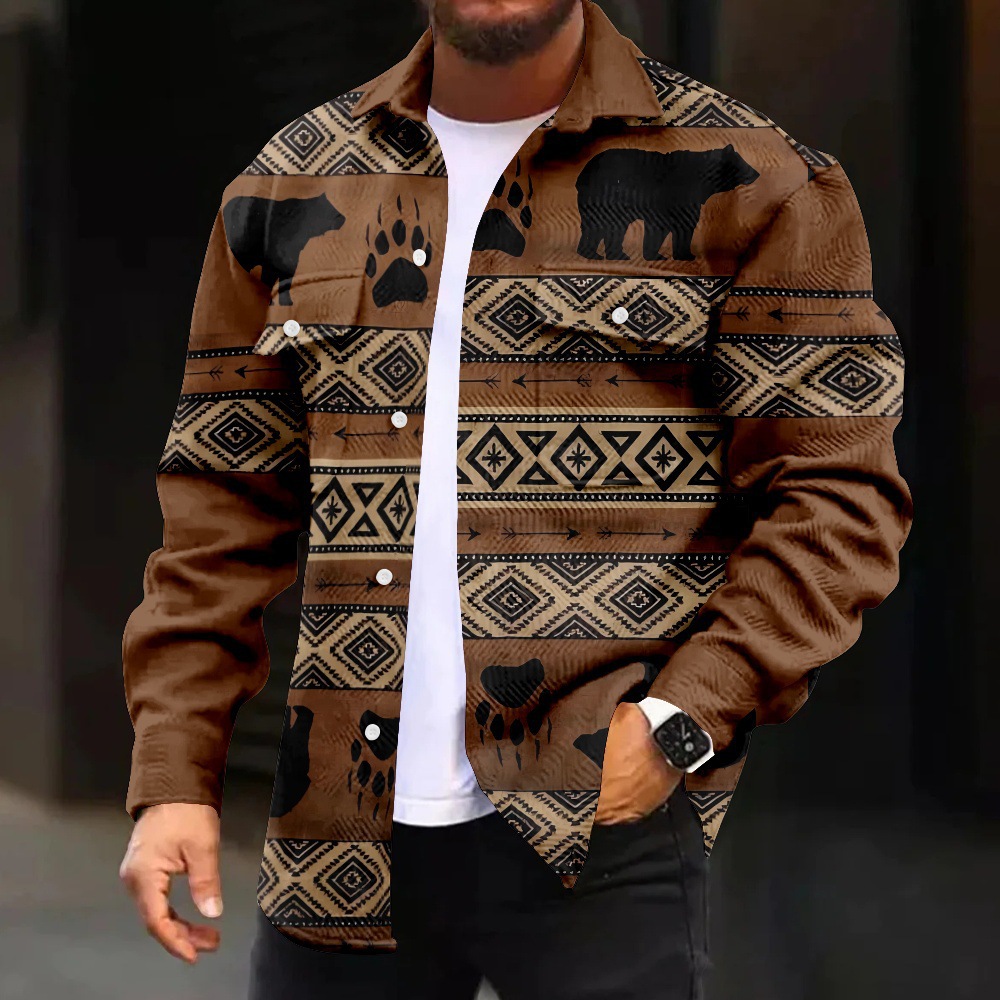 Chaqueta de manga larga con solapa al estilo del puerto de la calle principal para hombres Chaqueta de temperamento de moda de todo fósforo de tendencia de primavera y otoño MD05