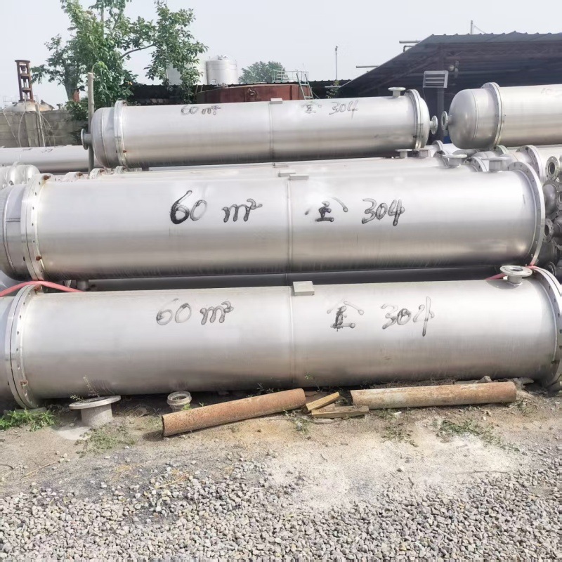 二手不锈钢列管式冷凝器 冷却器 5-50平方换热设备