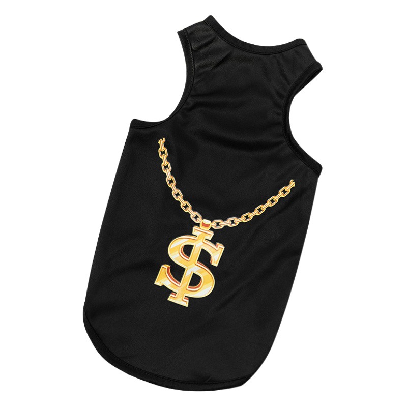 Directo de fábrica ropa Para Mascotas verano Oso Bomei Peluche poliéster chaleco Delgado transpirable fresco gato