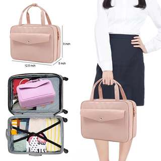大容量双手提收纳包时尚旅行洗漱化妆包多功能套装整理压缩衣物包