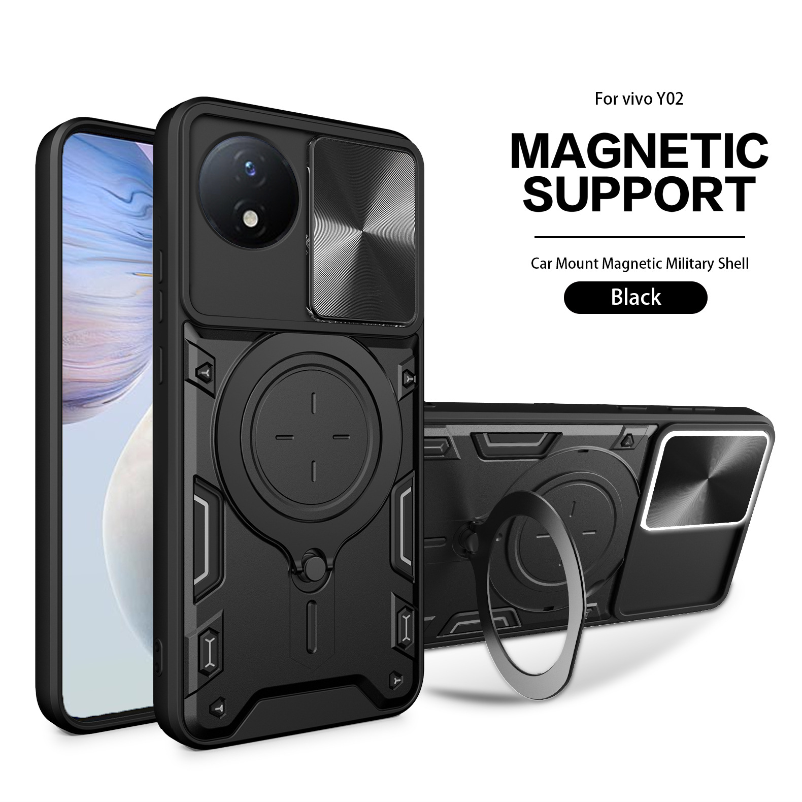 适用vivoV60家尚手机壳X20FE推窗Y39磁吸支架Y19S防摔Y300保护套
