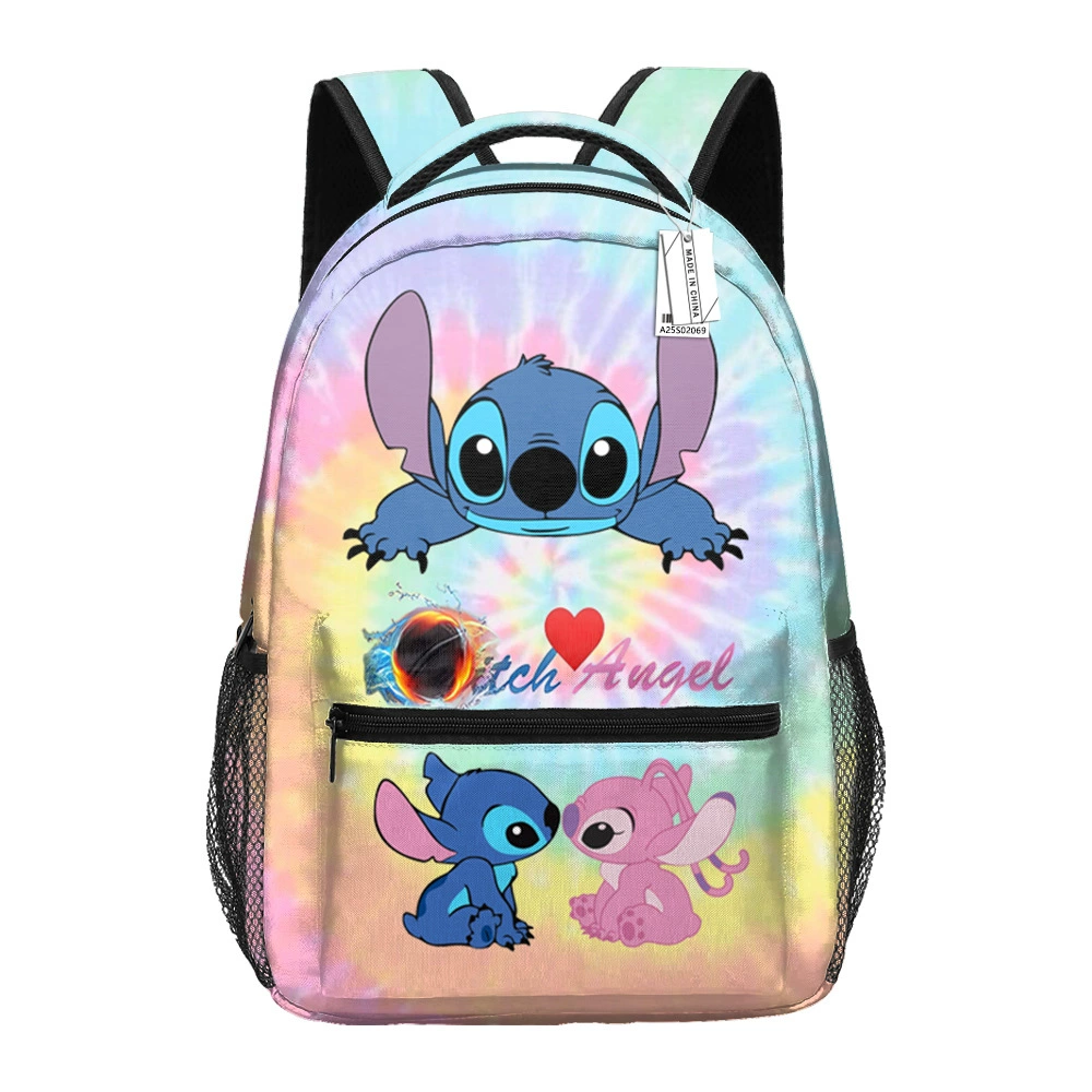 Внешняя торговля, термораспродажа, рюкзак Stitch Stitch, цифровая полная печать, школьный рюкзак для школьников, мультяшная сумка через плечо с рисунком