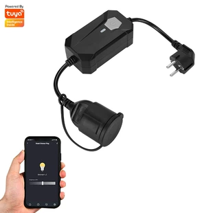 Уличная влагозащищённая Wi-Fi-розетка с диммером IP55 стандарт ЕС