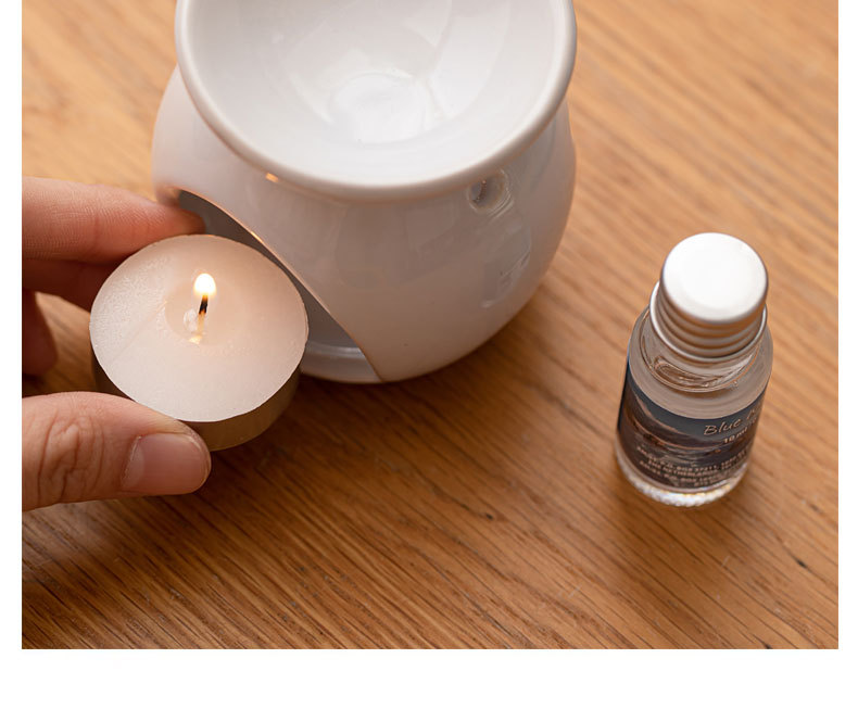 Letter Pattern Elegant Simple Style Letter Ceramics Candle Aromatherapy Aromatherapy Furnace Home Fragrance