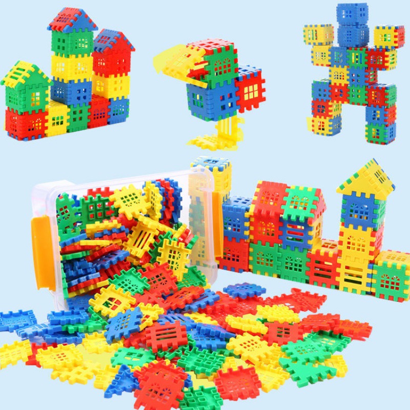 Jigsaw puzzle children children Toys number Building blocks Boys and girls Early education Building blocks intelligence development Plastic Assemble Toys