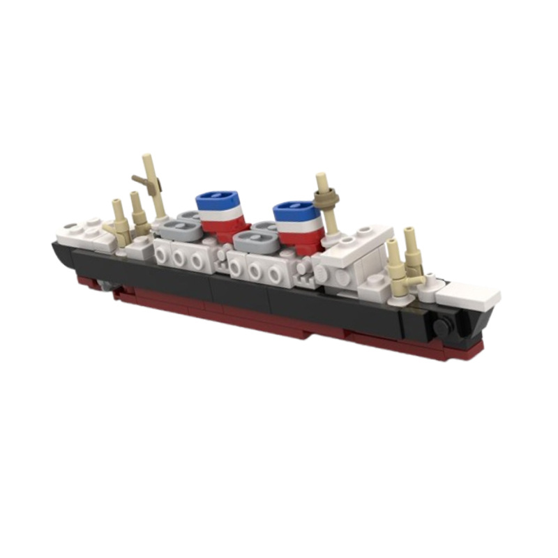 Pädagogisches Spielzeug-boot Aus Bausteinen Für Kinder_voghion.com