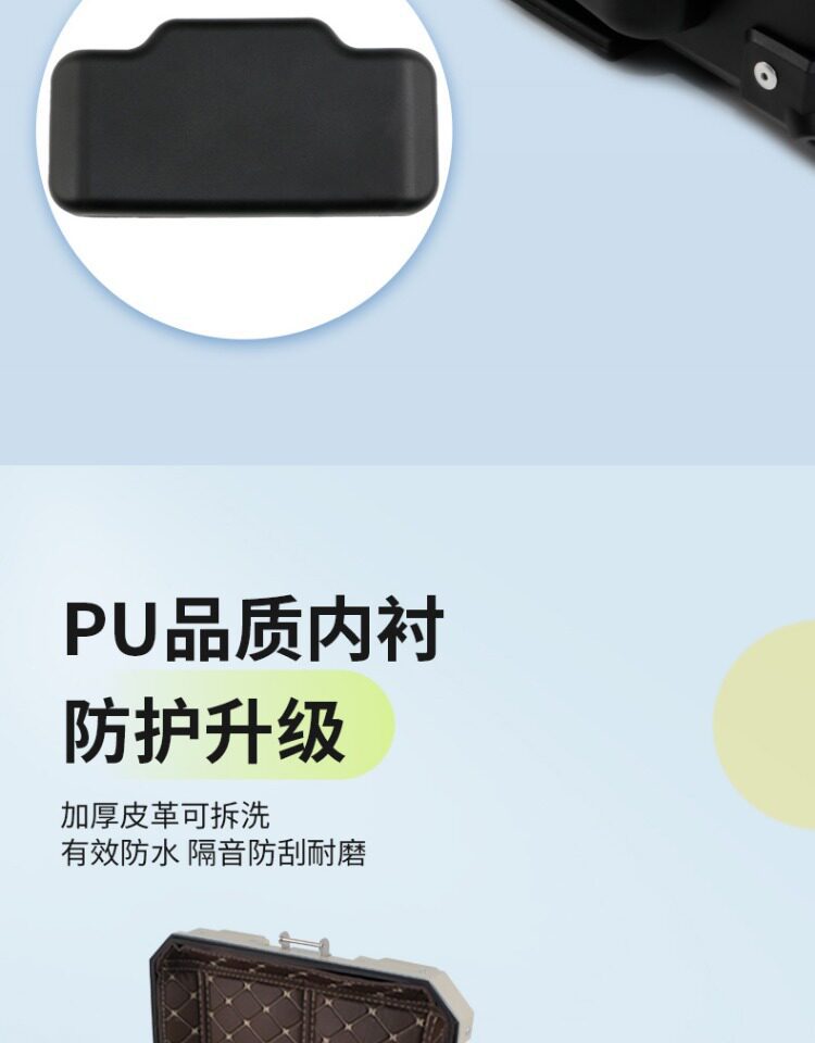Wanlihao is suitable for the No.9 F2z110 electric vehicle tail box, motorcycle trunk F2z90, non-aluminum alloy, large capacity