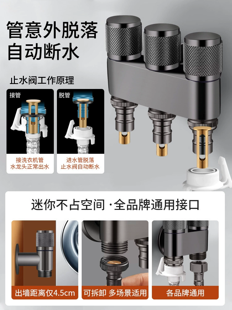 Copper toilet, dispenser for laundry, switch key, tee