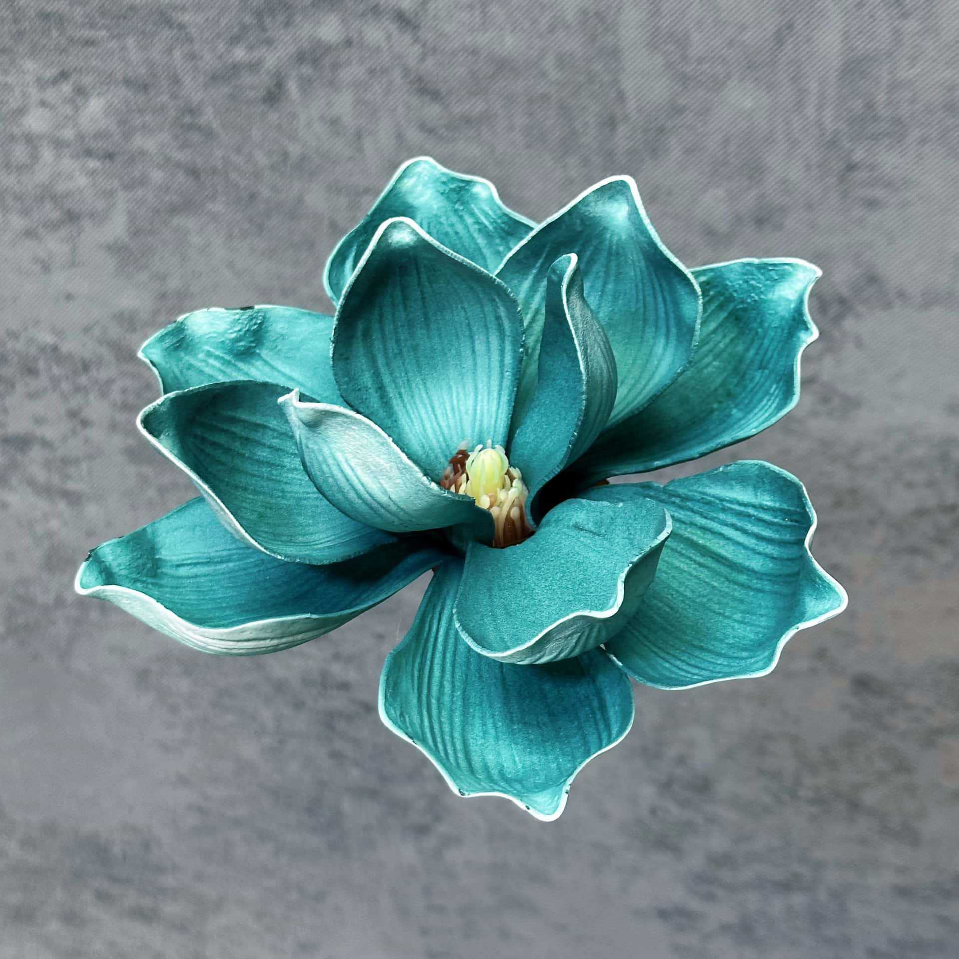 Flor de simulación transfronteriza EVA cabeza de magnolia 13cm tacto tocado kapok decoración decoración decoración flor falsa al por mayor