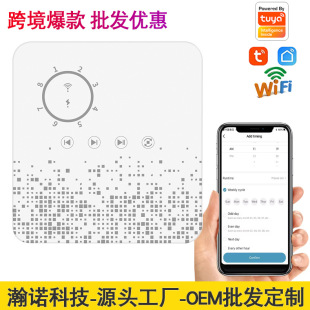 Cross-Border Factory Tuya 8-Channel Wifi Smart Water Valve Controller Remote Timing Automatic Flower Watering Smart Irrigator