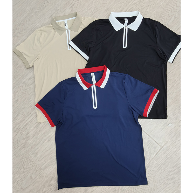 Sports Tennis T-Shirt for Men, Summer Breathable and Lightweight Golf Polo Shirt, Fitness Running Wear, Lapel Short-Sleeved Top Sports Tennis T-Shirt for Men, Summer Breathable and Lightweight Golf Polo Shirt, Fitness Running Wear, Lapel Short-Sleeved Top