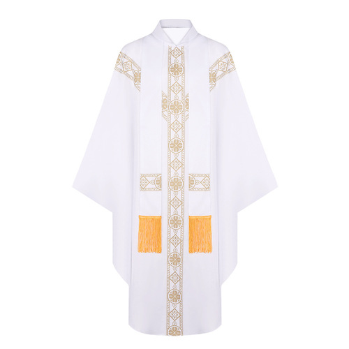 Cross-border Amazon Muslim medieval European and American robes, priest clergy prayer attire, stage performance cloak