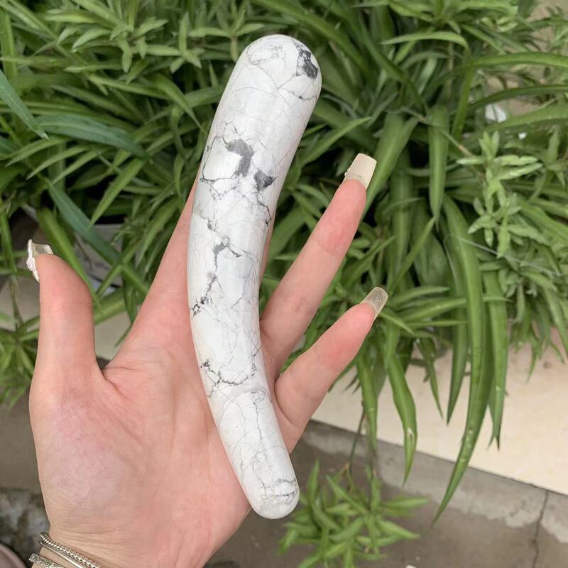 供应天然水晶 粉晶 雕刻原石打磨水晶按摩棒 图 2