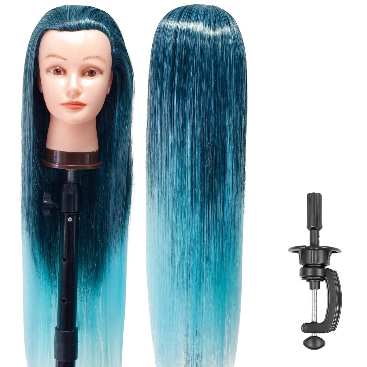 Maniquí de Cabeza para Peluquería de Fibra de Alta Temperatura image 14