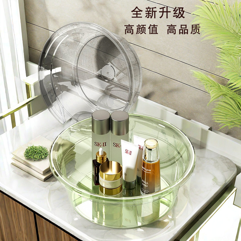 lavabo transparente doméstico lavabo de plástico grande lavabo para la cara lavabo para los pies dormitorio lavabo de cocina gruesa lavabo