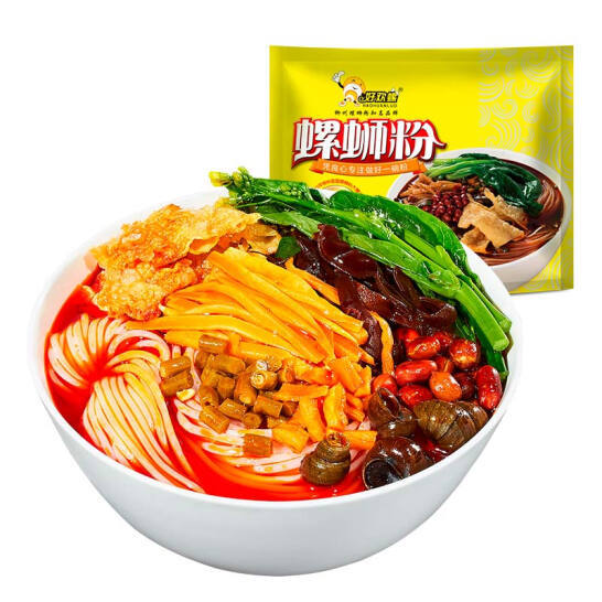 【Limited Promotion】Hao Huan Luo with Spicy and Stinky Snails 400g Whelk Noodle Wholesale Hao Huan Tomato Beef Snail Noodles
