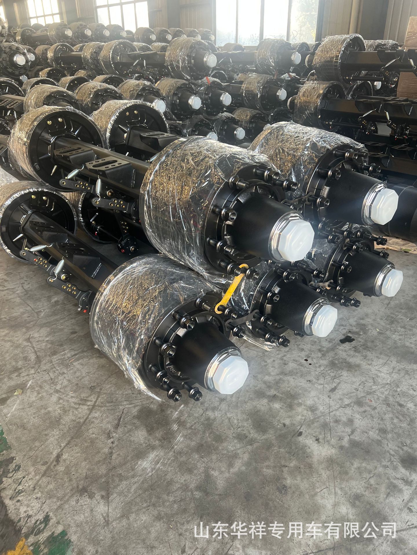 Semi-Trailer Bridge Manufacturer Supplies German-Style Axle, American-Style Axle, Semi-Trailer Trailer Bridge Assembly