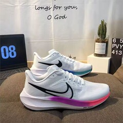 純原莆田飛馬39Zoomエアマット減震ランニング月面試験通気男女マラソンスポーツシューズ