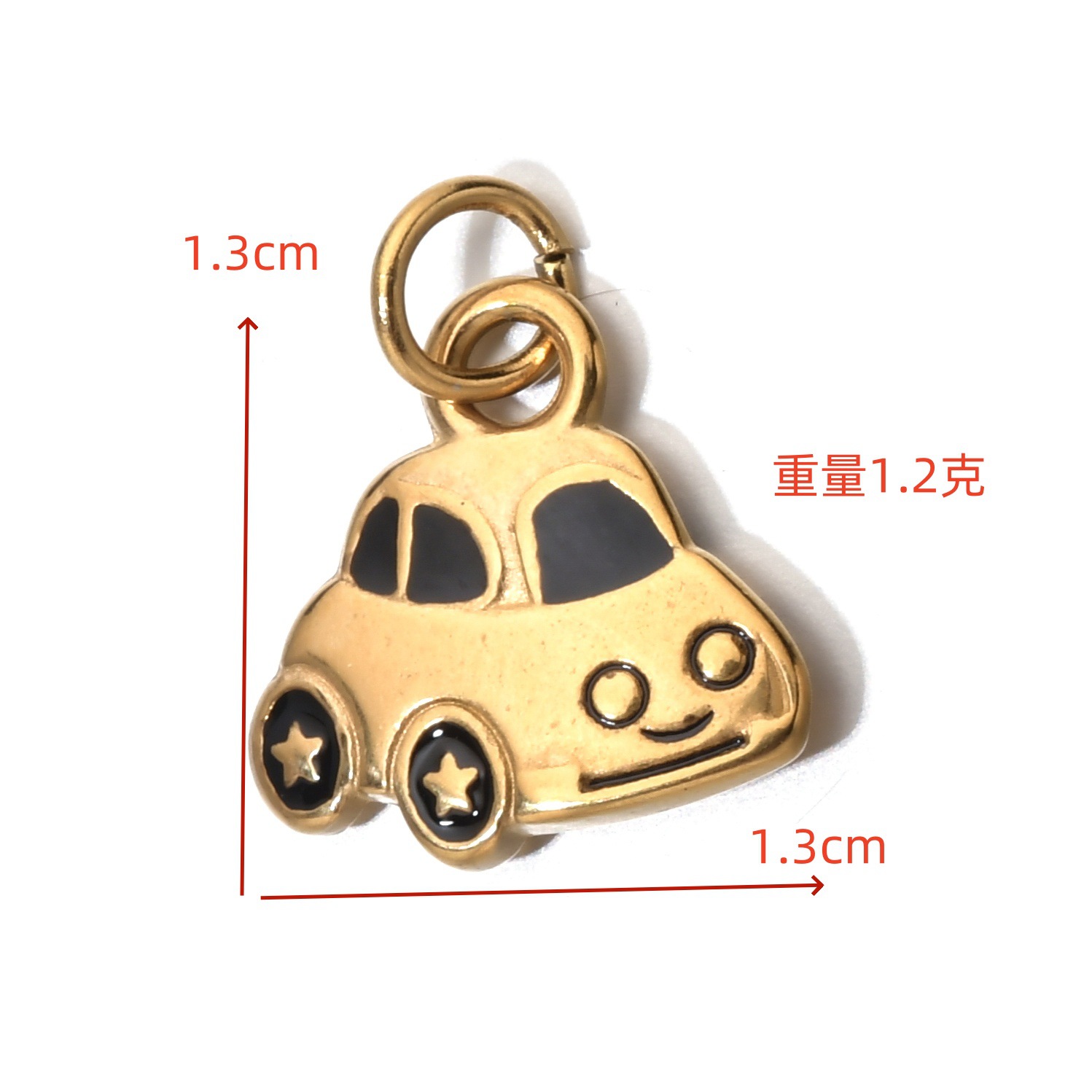 5g Weight None Bag Accessories Type Pendant Jewelry Making Type DIY Ornament Accessories Classification 1 Piece Quantity 304 Stainless Steel Material Sun, Strawberry, Fish Tail Pattern All Seasons Season Enamel Design Cute, Vintage Style Style 1 Piece 304 Stainless Steel Sun Strawberry Fish Tail Pendant 10