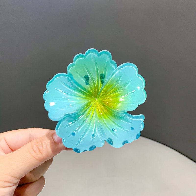 クロスボーダーの人気卵の花は紫荊花のヘアピンの側をつかんで後頭部をつかみます。|undefined