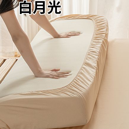 2025 nueva sábana de algodón cepillada otoño e invierno funda protectora de colchón Simmons engrosada nueva funda de cama individual con todo incluido