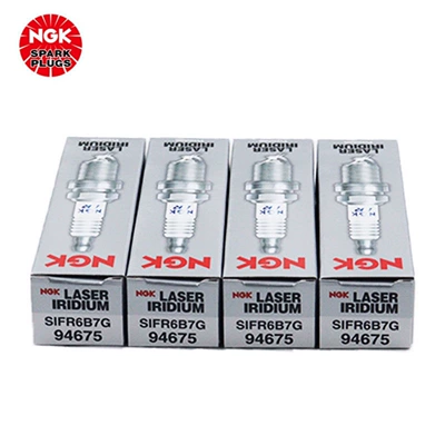 Original NGK Iridium Platinum Spark Plug SIFR6B7G 94675 for Changan CS75/CS85/CS95 Nozzle (Alışdırma şamı (Sveçalar))