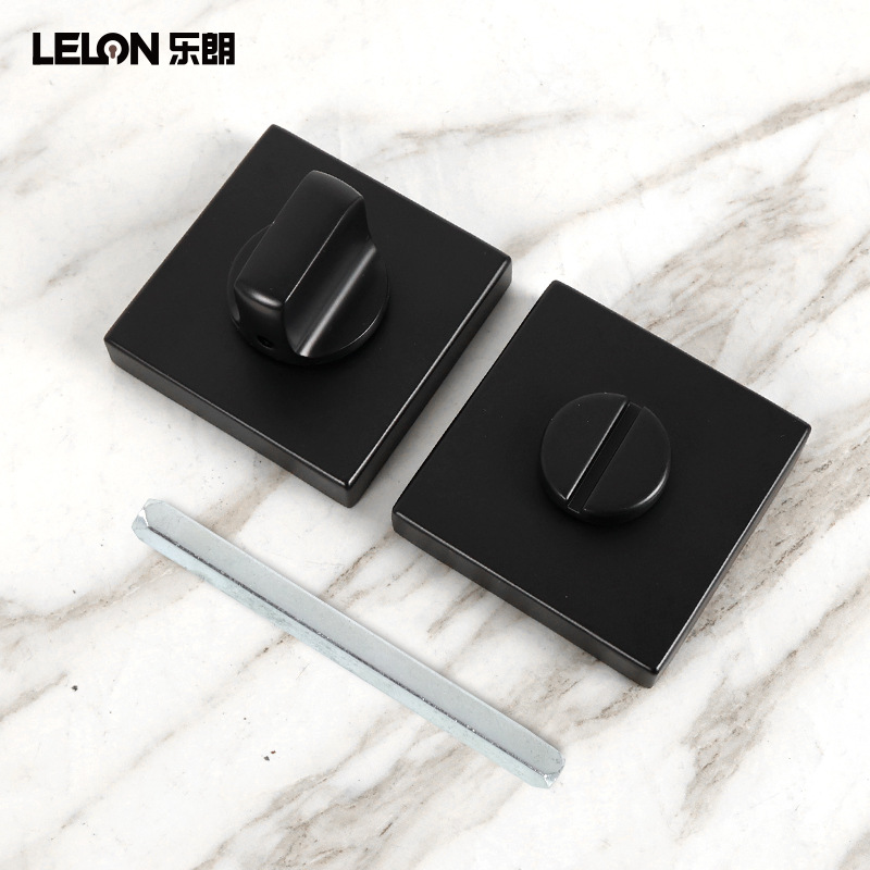 Aleación de zinc redonda cerradura de mano cerradura de mano cerradura de mano cerradura de puerta de hotel accesorios de cerradura de puerta de baño