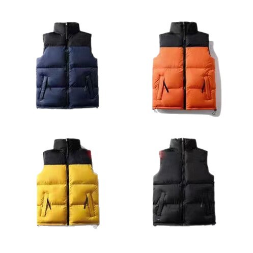 The North Face Vest Cotton-Padded Jacket Thickened Large Size Unisex Cross-Border Warm Jacket Coat