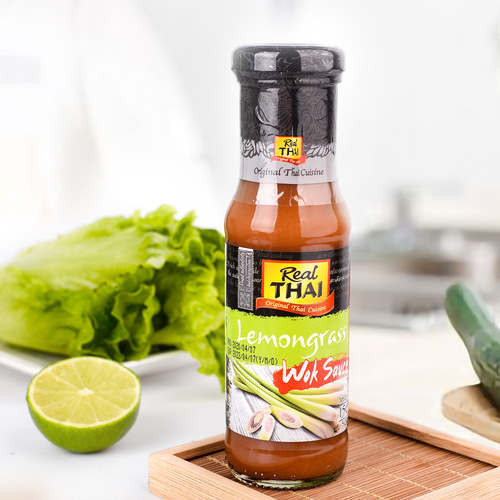 Lemongrass sauce imported from Thailand 150ml Liltai lemongrass sauce Tom Yum Kung dipping sauce Thai hot pot for cold use