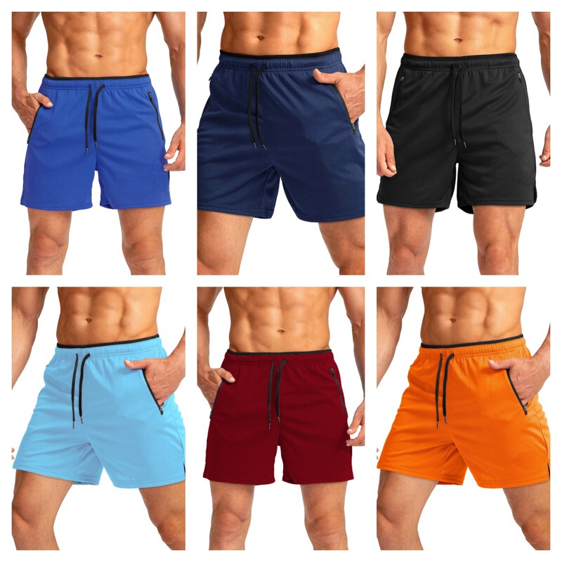 New Summer Shorts, Cross-Border Men's Sports and Casual Shorts, Men's Running Gym Workout Shorts, Men's Mesh Shorts New Summer Shorts, Cross-Border Men's Sports and Casual Shorts, Men's Running Gym Workout Shorts, Men's Mesh Shorts