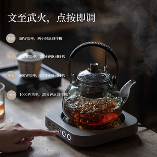 Mini Small Electric Ceramic Stove Insulation Base Constant Temperature Stove Office Household Small Electric Stove Can Boil Water Tea Stove