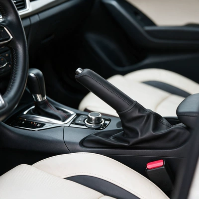 Axela CX-5 interior modification protective | Sürətlər qutusu və əl tormozu başlıqları