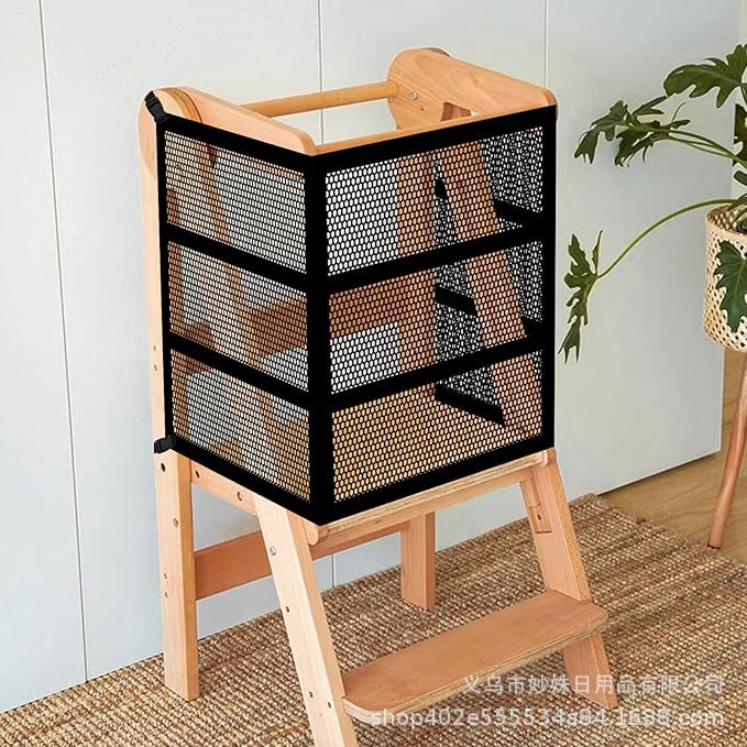 跨境新品四面保护学步塔网儿童学步安全防护网宝宝玩耍防摔安全网