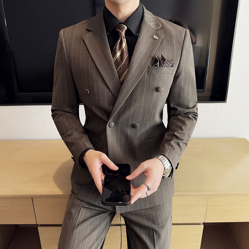 Hotel View 2025 Spring Suit suit Men's Three-Piece British Business Suit A311-SJT9997-P285