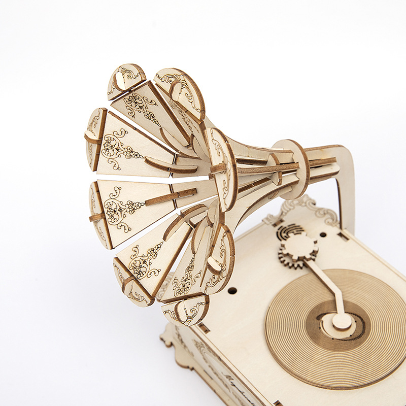Fábrica al por mayor 3D 3D rompecabezas láser corte DIY madera rompecabezas láser corte productos de madera corte láser