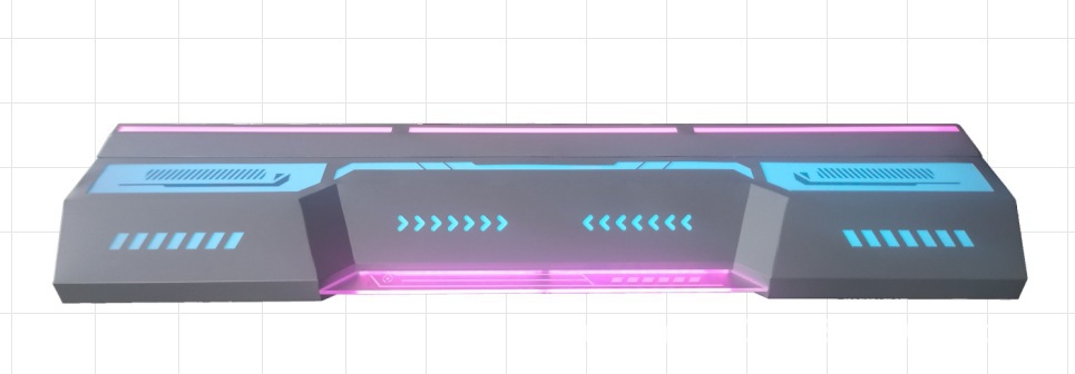 lámpara de diseño para juegos infantiles, ciudad de juegos, gimnasio, centro comercial, supermercado, lámpara de atmósfera, parque de juegos