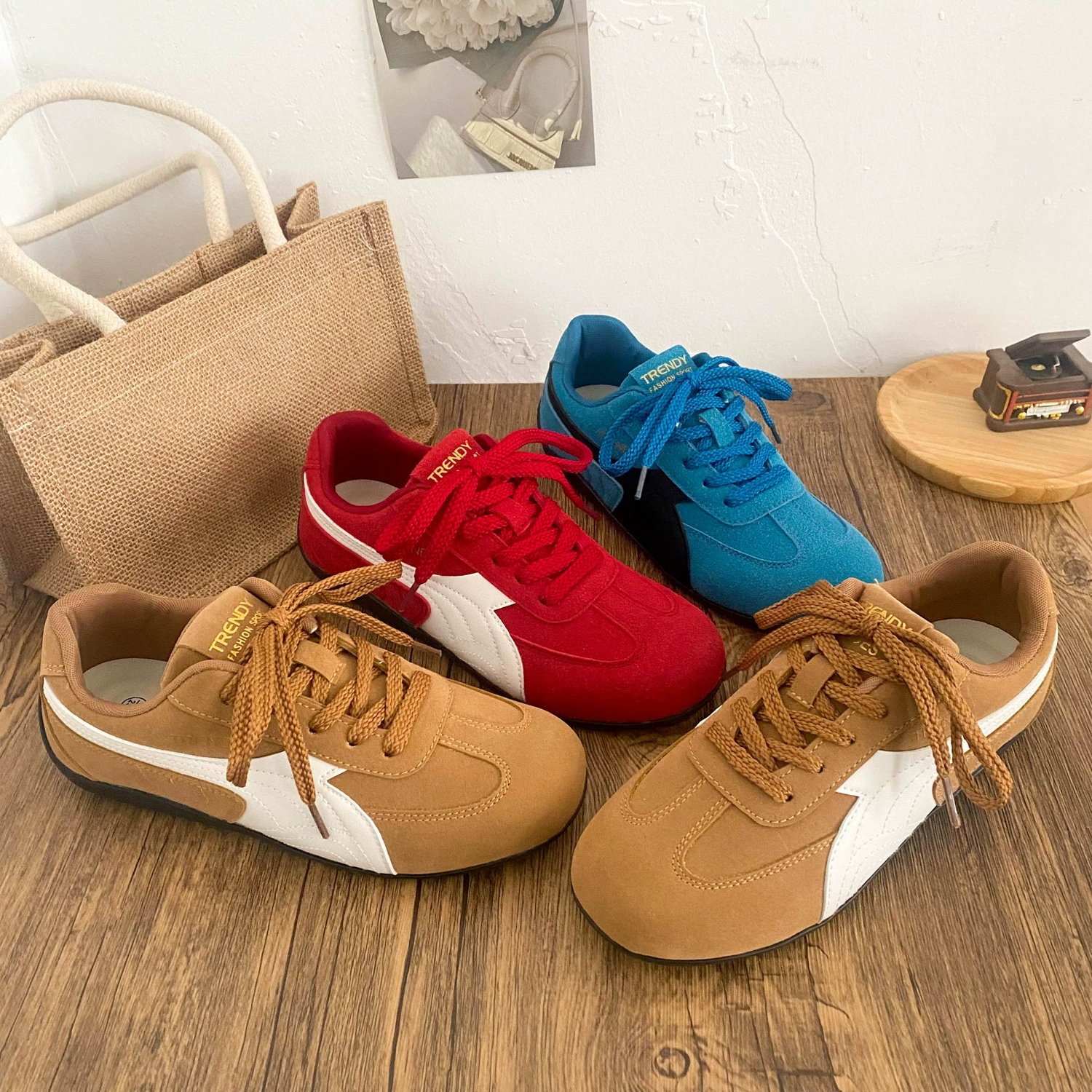 A9890 латексные стельки/легкие арган обувь женская обувь тонкая подошва 2025 весна новая кожаная спортивная обувь