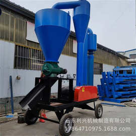 油菜籽颗粒风吸式输送机 产量高自吸式软管抽料机 气力吸粮机图片