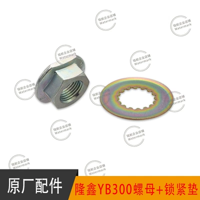 Yb300 Engine Small Chain – Motorcycle engine and accessories - locking-nut-washer