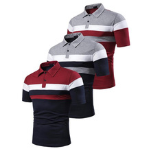 X 46282 Color Block Men's Collar Polo ƴɫ��ʿ���� POLO ��