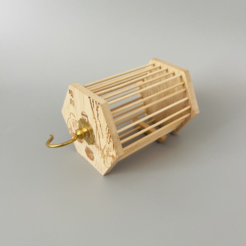 메뚜기 케이지 수제 전통 나루토 장식품 펜던트 파충류 대나무 케이지 대나무 메뚜기 유니버설